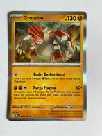 Groudon 49/131 Holo - Pokemon Kaart (spaans), Verzenden, Zo goed als nieuw, Losse kaart, Foil