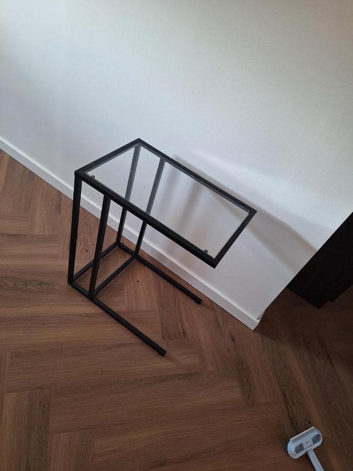 Laptop Bijzettafel - Stijlvol & Praktisch, Huis en Inrichting, Tafels | Bijzettafels, Zo goed als nieuw, Rechthoekig, Minder dan 55 cm