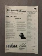 Helmond Sport - FC Wageningen 91-92, Verzamelen, Ophalen of Verzenden, Gebruikt, Overige binnenlandse clubs