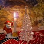 Kerstboom Glas Kleurloos Helder 16cm Hoog, Ophalen of Verzenden, Gebruikt