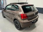 Volkswagen Polo 1.2 TSI Highline/Pano/Cruise/StoelVW/LedXeno, Voorwielaandrijving, Stof, Gebruikt, Zwart