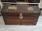 Brocante/antieke hutkoffer/kist, Ophalen
