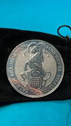 Queen Beast yale 2019 10 troy, Postzegels en Munten, Munten | Nederland, Zilver, Overige waardes, Ophalen of Verzenden, Vóór koninkrijk