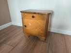 Vintage nachtkastje (opknapper) te koop, Ophalen, Gebruikt, Minder dan 45 cm