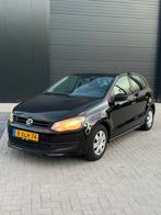 Volkswagen Polo 1.2 6V 44KW 2009 Zwart, Auto's, Voorwielaandrijving, Euro 5, Zwart, 1198 cc