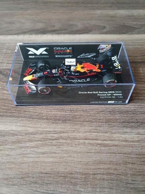 Max verstappen RB18 winnaar Frankrijk 2022 schaal 1/43, Verzamelen, Automerken, Motoren en Formule 1, Nieuw, Formule 1, Verzenden