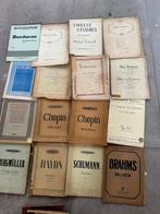 Klassieke Bladmuziek Piano en Zang - Diverse Componisten, Gebruikt, Klassiek, Artiest of Componist, Ophalen