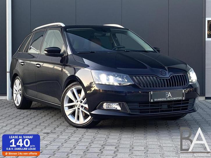 Skoda Fabia Combi 1.2TSI Edition|leder|keyless|xenon|climate, Auto's, Skoda, Bedrijf, Te koop, Fabia, ABS, Airbags, Airconditioning