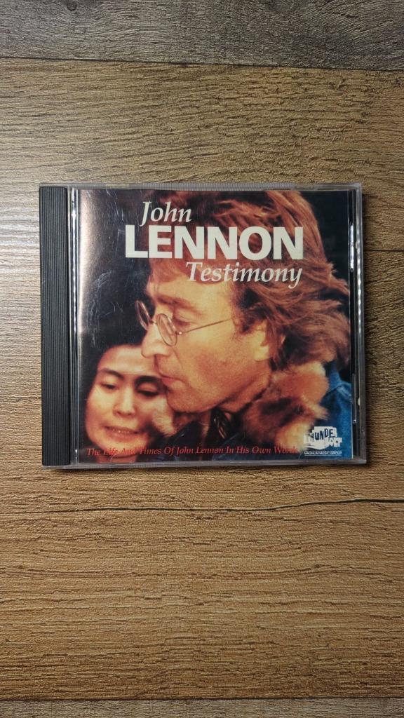John Lennon - Testimony (CD), Cd's en Dvd's, Cd's | Pop, Zo goed als nieuw, 1960 tot 1980, Ophalen of Verzenden
