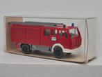 Bluswagen brandweer Mercedes Benz - Wiking 1/87, Verzenden, Zo goed als nieuw, Bus of Vrachtwagen, Wiking