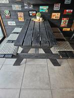 Houten picknicktafel, Tuin en Terras, Picknicktafels, Ophalen, Gebruikt, Rechthoekig, Hout