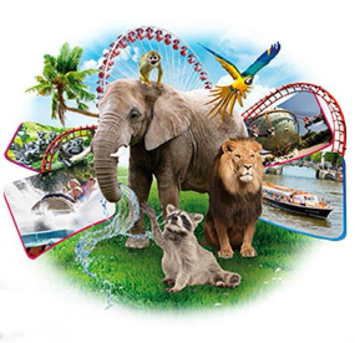 Uitstapje naar keuze voor 4p geldig t/m 29/04/2026, Tickets en Kaartjes, Recreatie | Dierentuinen, Drie personen of meer, Ticket of Toegangskaart