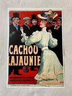 Cachou lajaunie poster, Ophalen of Verzenden, Zo goed als nieuw, Rechthoekig Staand