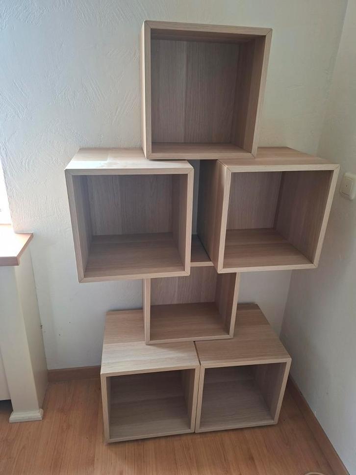 Losse Kistjes/Wandkastjes - Modulair, Huis en Inrichting, Kasten | Boekenkasten, Minder dan 100 cm, 25 tot 50 cm, Ophalen