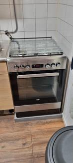 Mooi beko gasfornuis, Witgoed en Apparatuur, Fornuizen, Ophalen, Gebruikt, Grill, 4 kookzones