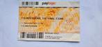 Thunderdome ticket, Eén persoon