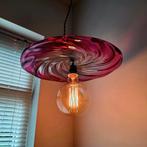 Vintage XL Val Saint Lambert kristalglazen hanglamp., Ophalen of Verzenden, Zo goed als nieuw, Minder dan 50 cm