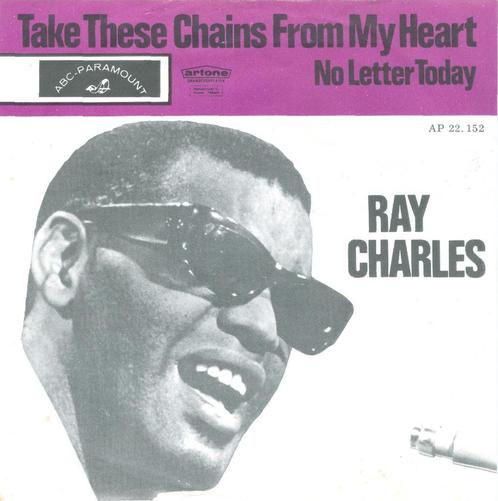 RAY CHARLES – Take These Chains From My Heart (ABC-Paramount, Cd's en Dvd's, Vinyl Singles, Verzenden