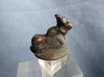 Antiek koe beeldje in brons – India – ca. 1900, Antiek en Kunst, Antiek | Koper en Brons, Ophalen of Verzenden, Brons