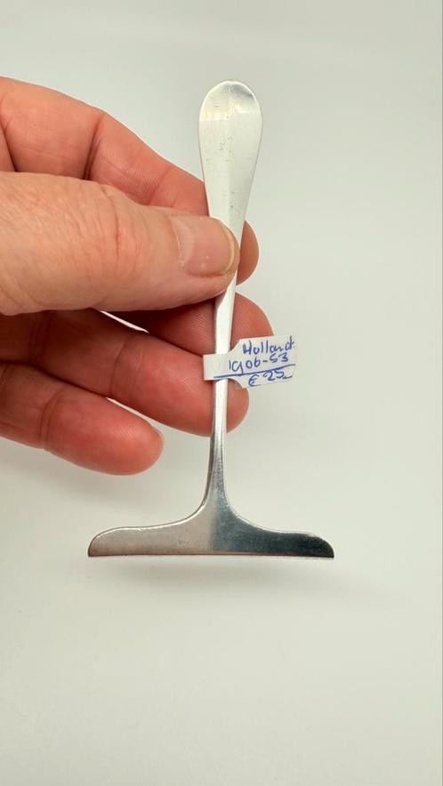 Oud Hollands zilveren kinderschuifje. Model: Hollands glad., Antiek en Kunst, Antiek | Goud en Zilver, Ophalen of Verzenden