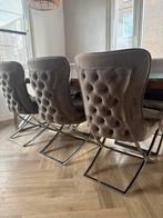 Eettafel met 6 stoelen Richmond Interiors, Huis en Inrichting, Tafels | Eettafels, Ophalen, Gebruikt, 100 tot 150 cm, 200 cm of meer