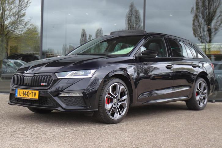 SKODA OCTAVIA COMBI 1.4 TSI RS IV PHEV ORIG NL | PANO | HUD, Auto's, Skoda, Bedrijf, Te koop, Octavia, ABS, Achteruitrijcamera