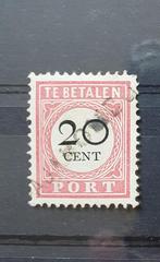 NVPH Ned. Indië - P18 portzegel - gestempeld, Ophalen of Verzenden, T/m 1940, Gestempeld