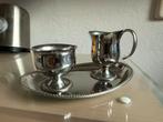 Vintage Alessi roestvrijstalen serveerset – Italië, Ophalen of Verzenden