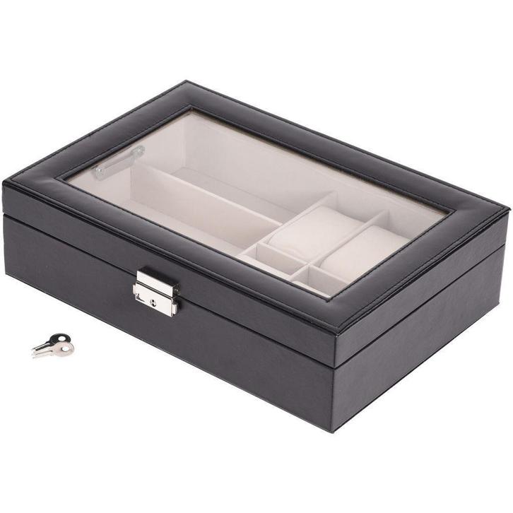 Horlogebox en brillenbox, Huis en Inrichting, Woonaccessoires | Overige, Nieuw, Verzenden