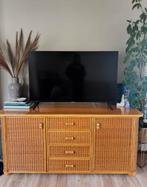 Vintage rotan dressoir, Huis en Inrichting, Kasten | Dressoirs, Ophalen, Zo goed als nieuw, 25 tot 50 cm