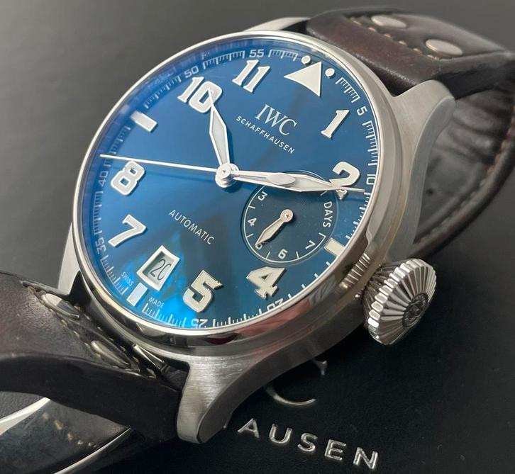 IWC Big Pilot IW500908 Le Petit Prince Ltd ed, Sieraden, Tassen en Uiterlijk, Horloges | Heren, Zo goed als nieuw, Polshorloge