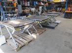 heftafel heftafels schaarheftafels werktafel  draaiplateau, Doe-het-zelf en Verbouw, Ophalen, Gebruikt, 70 tot 120 cm, Zandhaarweg