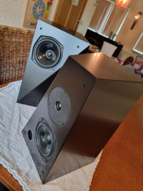 Elipson 1401 Luidsprekers – Franse klasse in topstaat, Audio, Tv en Foto, Luidsprekers, Nieuw, Front, Rear of Stereo speakers
