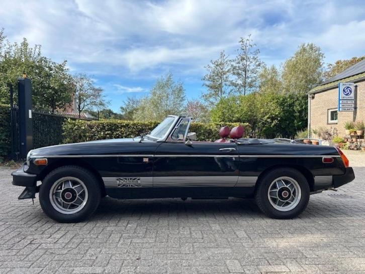 MGB Limited Edition, Auto's, MG, Particulier, B, Lederen bekleding, Open dak, Benzine, Cabriolet, Handgeschakeld, Zwart, Overige kleuren