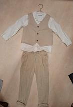 Maat 98 104 pak gilet set trouwkleding feest foto prenatal, Ophalen of Verzenden, Zo goed als nieuw, Setje, Prenatal