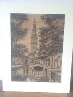 Ets Zuiderkerk Amsterdam, Antiek en Kunst, Kunst | Etsen en Gravures, Ophalen