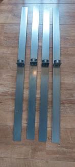 4 Metalen wandhangers, Ophalen of Verzenden, Nieuw