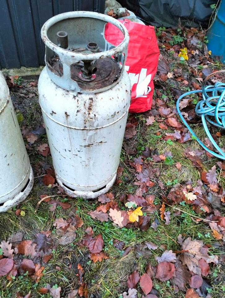 Lpg gasflessen 3 stuks, Tuin en Terras, Gasbarbecues, Zo goed als nieuw, Ophalen