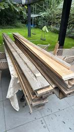 Sloophout aangeboden, Doe-het-zelf en Verbouw, Hout en Planken, Ophalen, Minder dan 25 mm, Zo goed als nieuw, 200 tot 250 cm