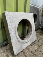 2 stuks hardsteen put rand antiek., Antiek en Kunst, Curiosa en Brocante, Ophalen