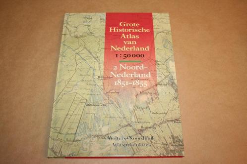 Grote Historische Atlas van Nederland 2 - Noord-Nederland, Boeken, Atlassen en Landkaarten, Nieuw, Overige atlassen, Nederland