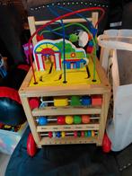 Leuke houten loopwagen, Kinderen en Baby's, Speelgoed | Babyspeelgoed, Ophalen, Gebruikt, Overige typen