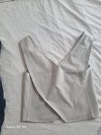 Gilet Pull&Bear zandkleur streepje gekruist 38 M, Ophalen of Verzenden, Zo goed als nieuw, Beige
