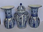 Delfts Blauw koppel vazen, Antiek en Kunst, Antiek | Vazen, Ophalen