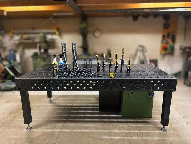 Siegmund 2400 x 1200 + toebehoren, Doe-het-zelf en Verbouw, Werkbanken, Nieuw, Ophalen