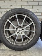 19 inch velgen Range Rover Evoque met winterbanden, Auto-onderdelen, Banden en Velgen, Gebruikt, 255 mm, Banden en Velgen, Winterbanden