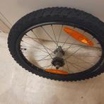 20 Inch Fiets Achter Wiel Met Binnen /Buiten Band 20 x 2 00, Ophalen of Verzenden, Gebruikt, Staal