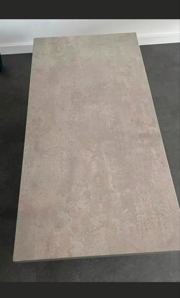 Woonexpress Laren eettafel (+ stoelen Tolbert), Huis en Inrichting, Tafels | Eettafels, Zo goed als nieuw, 100 tot 150 cm, 150 tot 200 cm