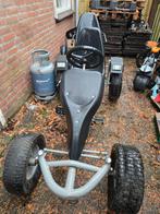 AGIP Berg Skelter XXL met duozit en Houten Karretje, Kinderen en Baby's, Speelgoed | Buiten | Skelters, Ophalen, Gebruikt, Berg