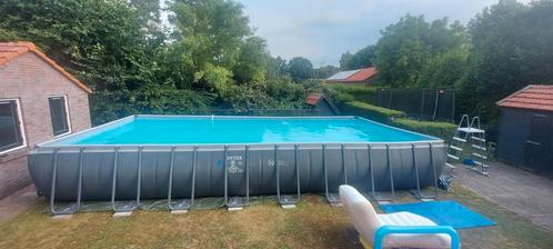 Intex zwembad grootste maat!, Tuin en Terras, Zwembaden, Zo goed als nieuw, 120 cm of meer, 400 cm of meer, 300 cm of meer, Rechthoekig